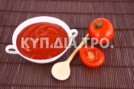 Σάλτσα ντομάτας. <br/> Πηγή: A.Minkowiski, https://en.wikipedia.org/wiki/Ketchup#/media/File:Tomato_Casual.jpg